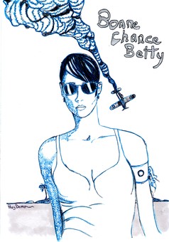 Bonne chance Betty : comic cover