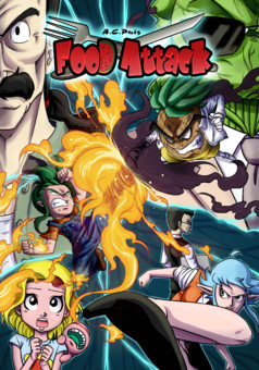 Food Attack : manga portada