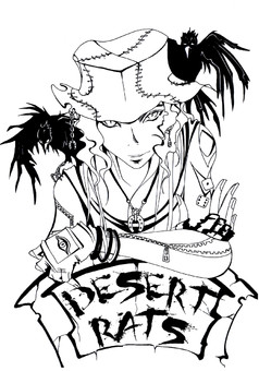 Desert Rats : manga cover