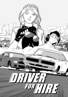 Driver for hire : manga cover