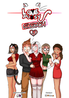 Love Pussy Sketch : manga couverture