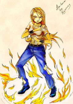 Amilova : Fan Art : manga cover