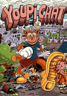 Youpi le Chat : comic portada