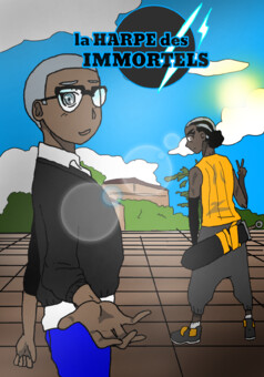 La Harpe des Immortels : comic portada