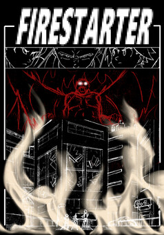 Firestarter : manga portada