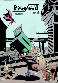 Risen Neon : comic cover
