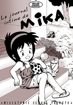Le journal intime de Mika : manga couverture