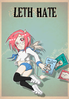 Leth Hate : comic cover