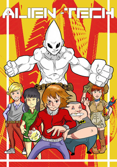 Alien-Tech : manga portada